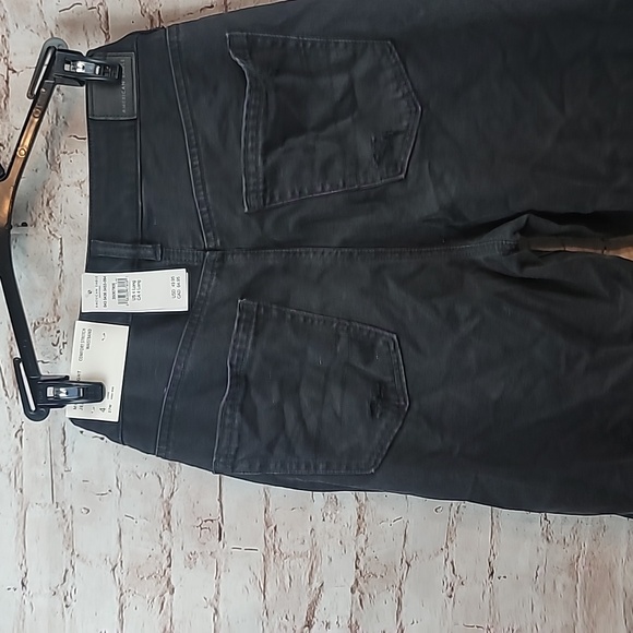 American eagle black mom jeans 4 long new nwt - Picture 5 of 7